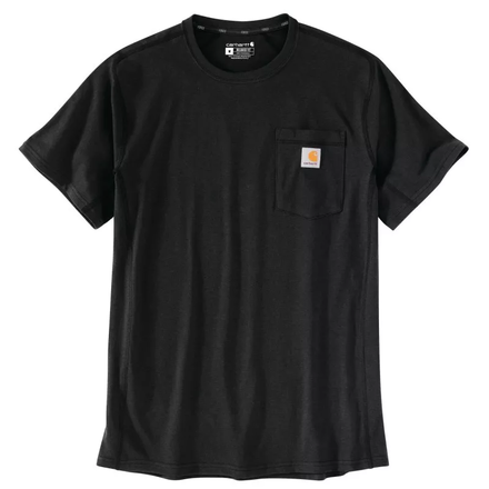 T-shirt Force Flex Pocket Manches Courtes Noir - N04 - CARHARTT - 104616