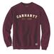Sweat Col ras du cou Logo Graphique Rouge - PRT - CARHARTT - 105613