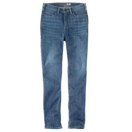 Jean Femme fuselé RUGGED FLEX Bleu - H62 - CARHARTT - 104976