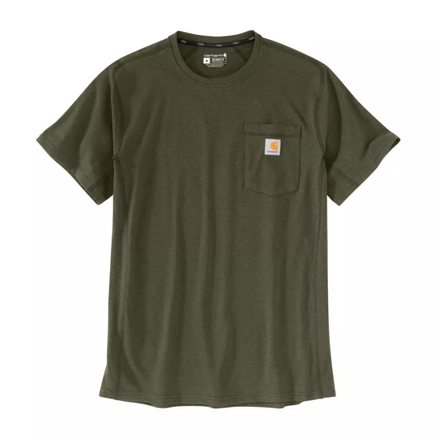 T-shirt Force Flex Pocket Manches Longues Vert - G73 - CARHARTT - 104617