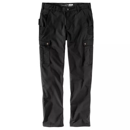 PANTALON DE TRAVAIL CARGO DÉCONTRACTÉ EN RIPSTOP Noir - N04 - CARHARTT - 105461