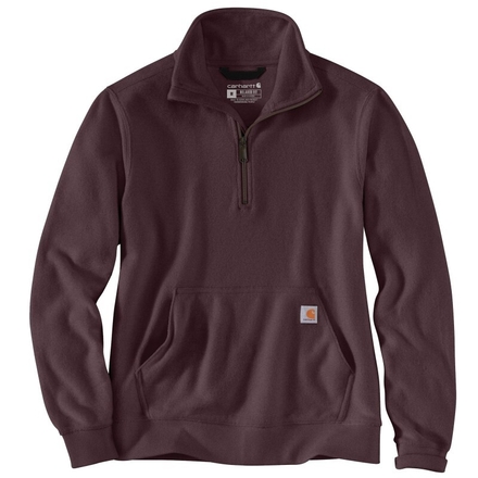 Sweat Femme DEMI-ZIP DE POIDS MOYEN Violet - V27 - CARHARTT - 105657