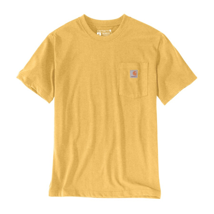 T-shirt Workw Pocket Manches Courtes Jaune Y36 - CARHARTT - 103296