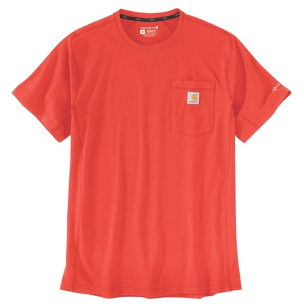 T-shirt Force Flex Pocket Manches Courtes Rouge - R74 - CARHARTT - 104616