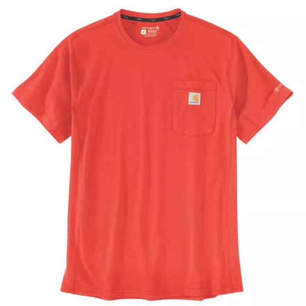 T-shirt Force Flex Pocket Manches Courtes Rouge - R74 - CARHARTT - 104616