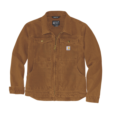 Blouson Duck RF Relaxed Fit Marron BRN - CARHARTT - 105748
