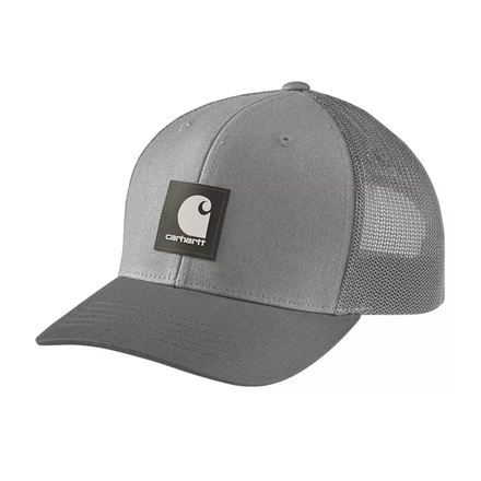 Casquette avec patch logo en maille sergée Gris APH - CARHARTT - 105216