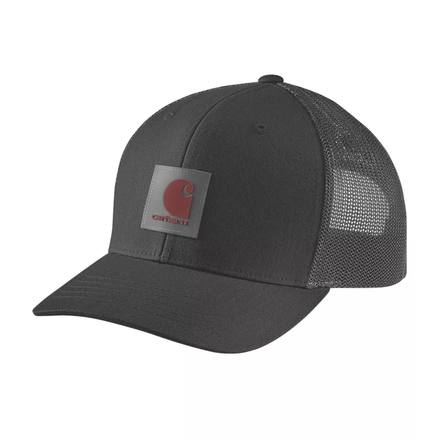 Casquette avec patch logo en maille sergée Noir N04 - CARHARTT - 105216