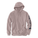 Sweat à capuche avec logo sur les manches Rose - V61 - CARHARTT - K288