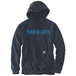 Sweat Rain Defender Logo Graphique Bleu - 472 - CARHARTT - 105944