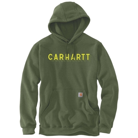 Sweat Rain Defender Logo Graphique Vert - GD4 - CARHARTT - 105944