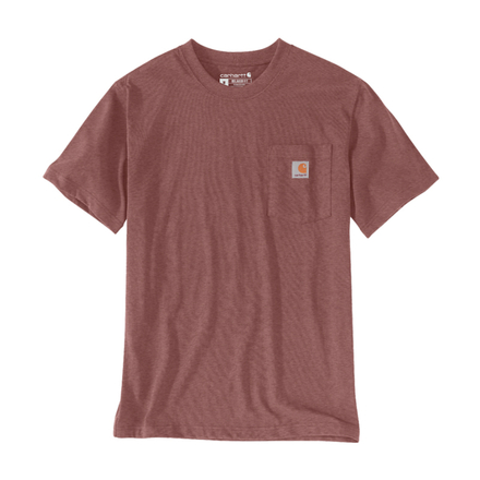 T-shirt Workw Pocket Manches Courtes Rouge R96 - CARHARTT - 103296