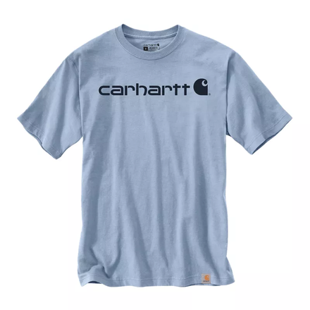 T-shirt Core Logo Manches Courtes Bleu - HC5 - CARHARTT - 103361