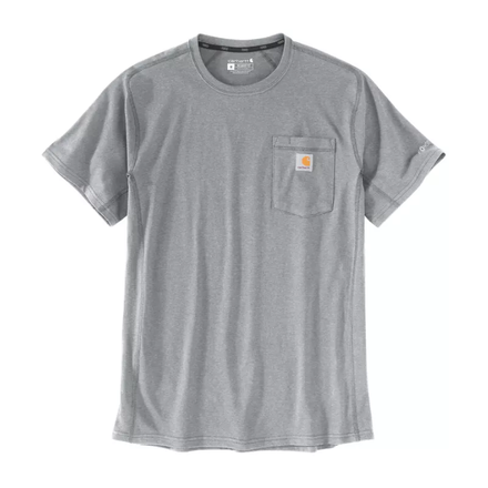 T-shirt Force Pocket Manches Courtes Gris HGY - CARHARTT - 106652