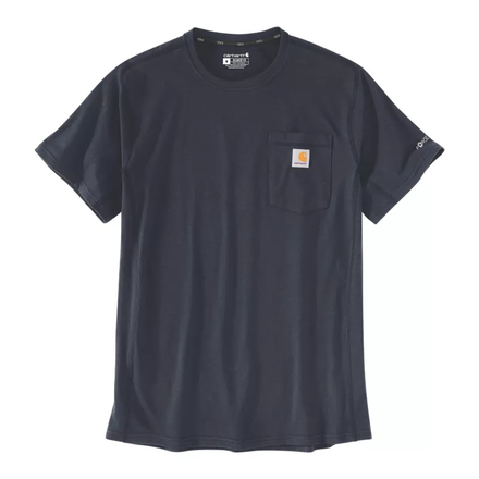 T-shirt Force Pocket Manches Courtes Bleu I26 - CARHARTT - 106652