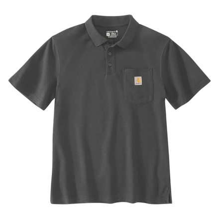 Polo à poches Manches Courtes MIDWEIGHT Gris CRH - CARHARTT - 106685