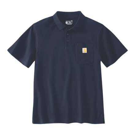 Polo à poches Manches Courtes MIDWEIGHT Bleu NVY - CARHARTT - 106685