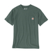 T-shirt Workw Pocket Manches Courtes Vert - GH6 - CARHARTT - 103296