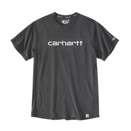 T-shirt Force Manches Courtes Logo Graphic Gris HG7 - CARHARTT - 106653