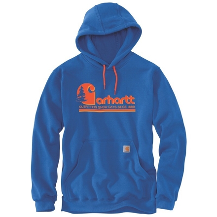 Sweat Snow Graphic à capuche Bleu - HG8 - CARHARTT - 106498