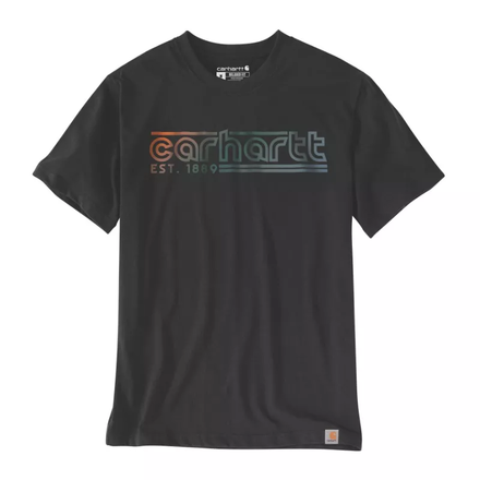 T-shirt Manches Courtes Logo Graphic Noir N04 - CARHARTT - 106538