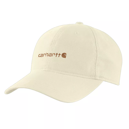 Casquette graphique brodée en toile femme Beige W33 - CARHARTT - 106810