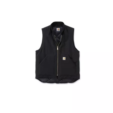 Gilet sans manche Cotton Duck doublure thermique Noir 001- CARHARTT - V01