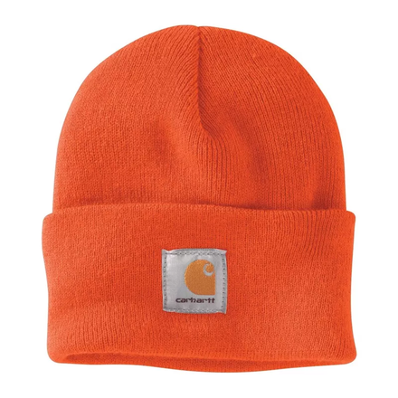 Bonnet ACRYLIC WATCH - Orange BOG - CARHARTT - A18