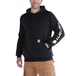 Sweat à capuche avec logo à manches Noir - BLK - CARHARTT - K288