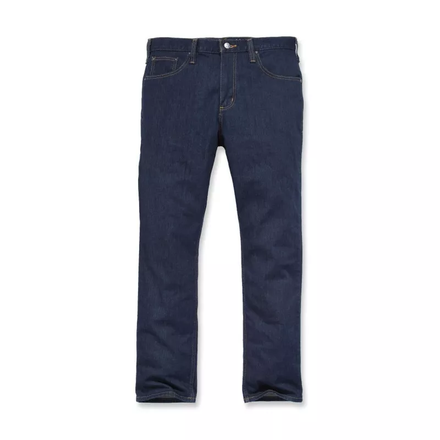 JEAN DROIT FUSELÉ RUGGED FLEX Bleu - 491 - CARHARTT - 102807