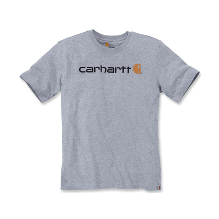 T-shirt Core Logo Manches Courtes Gris 034 - CARHARTT - 103361