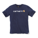 T-shirt Core Logo Manches Courtes Bleu 412 - CARHARTT - 103361