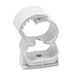 50 attache clip multi-diamètre pour tube - simple - SCELL-IT - ABT2025