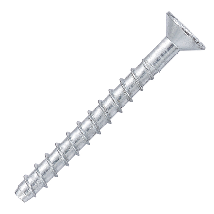 100 vis beton acier tête fraisée - Ø6x80mm - SCELL-IT - BT-C-06080