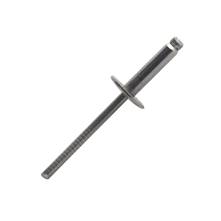 250 rivets standards à inox A2/inox A2 à tête extra large à Ø4,8x13mm - SCELL-IT - BTX4813-BC