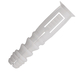 100 chevilles universelles polyéthylène - avec collerette - Ø8x40mm - SCELL-IT - DKC08