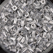 500 écrous crantés à aluminium à tête plate à M4x11mm - SCELL-IT - EAD0430