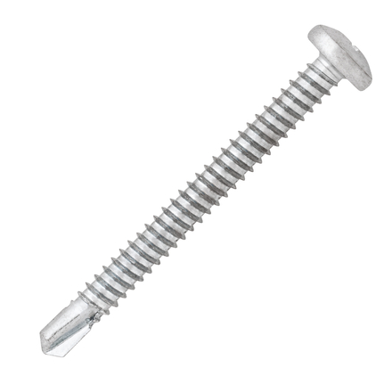 50 vis autop. acier zingué blanc - tête cylindrique - empreinte PH - Ø3,5x16mm - SCELL-IT - EX-94702135016B