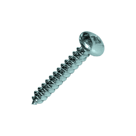 500 vis à tôle acier zingué blanc - tête hexagonale fendue - Ø4,2x25mm - SCELL-IT - FCQ42025