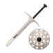 200 fixations d'isolant rigide à frapper - clou polyamide - Ø10x210mm - SCELL-IT - FI10220