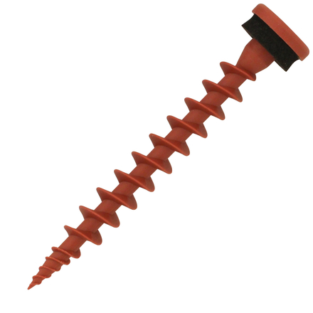 25 vis de fixation directe dans l'isolant - 80mm - SCELL-IT - FI-IPS-RAL8004