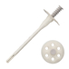 100 fixations d'isolant polyvalentes à frapper - clou acier - Ø8x215mm - SCELL-IT - FIMAX08215