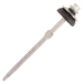 100 Vis fibres-ciment - sommet d'onde - support métal ZED - TH8-6,3x105mm - SCELL-IT - FTZ-63105