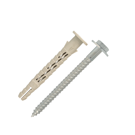 50 chevilles longue expansion nylon - vis th - Ø10x100mm - SCELL-IT - G-LH10100-BC