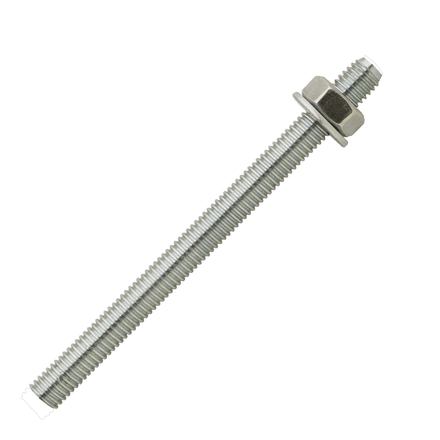 10 tiges filetées standard - acier zingué - M10x110mm - SCELL-IT - MS10110