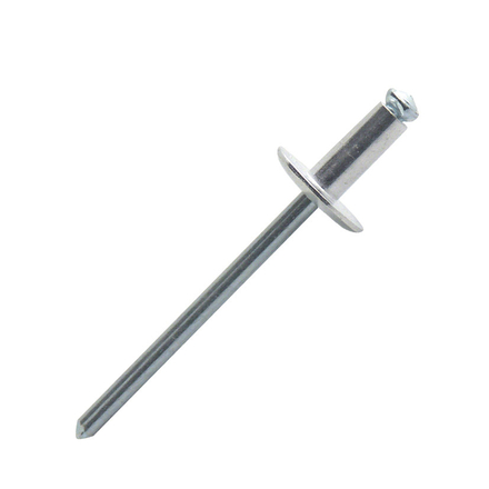 1000 rivets éclatés à aluminium/acier à tête large à Ø4x12mm - SCELL-IT - PAL4012-BC