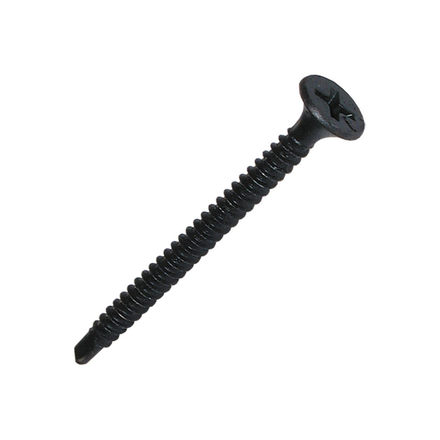1000 vis autop. pour plaque de plâtre acier phosphaté tête trompette - Ø3,5x25mm - SCELL-IT - PTF35025