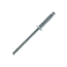 400 rivets standards à acier/acier à tête plate à Ø4x8mm - SCELL-IT - SD4008