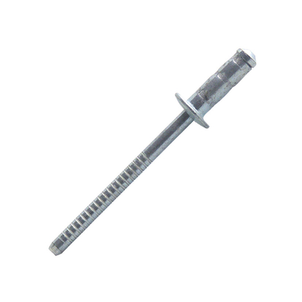 500 rivets multi-serrage à acier/acier à tête plate à Ø4,8x10,2mm - SCELL-IT - SFD4810-BC