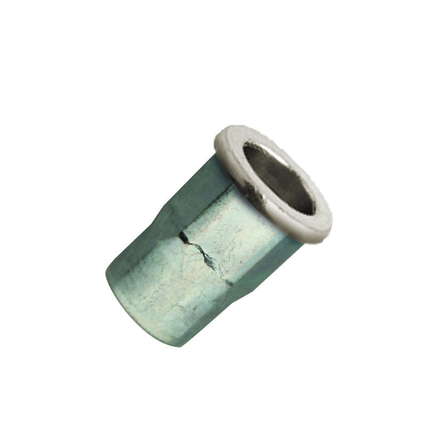 500 écrous semi hexagonal à acier à tête plate à M6x15,5mm - SCELL-IT - SHCD0630